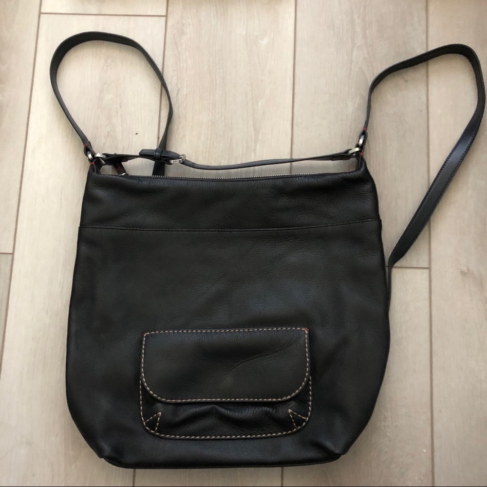 Leather ED — Ellen DeGeneres Purse/Backpack
